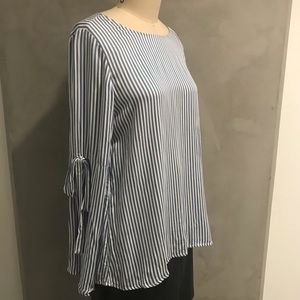 Blue strip Blouse